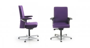 kolorowe krzesła biurowe